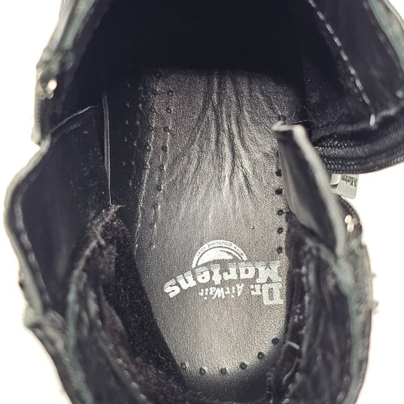 Doc Dr Martens Black Leather Chelsea Boots 2976 w/ Zips Women's Size US 6 - Picture 2 of 13